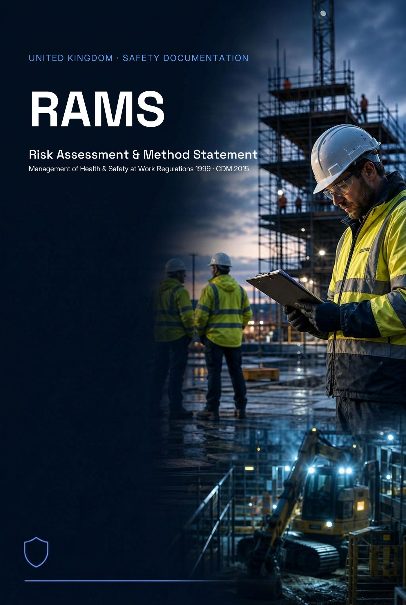 Example UK (RAMS) front cover produced by Riskora