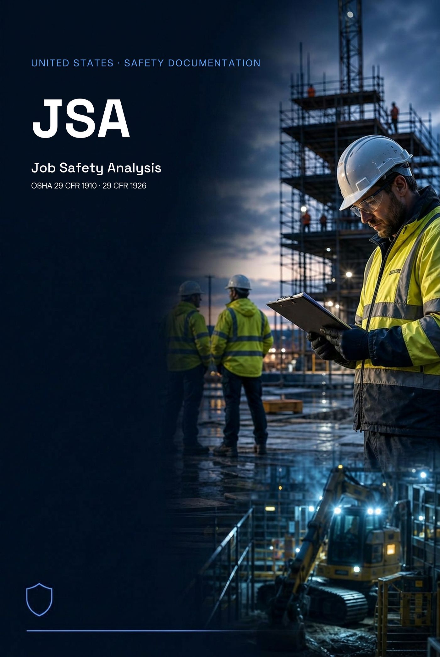 Example US (JSA) front cover produced by Riskora